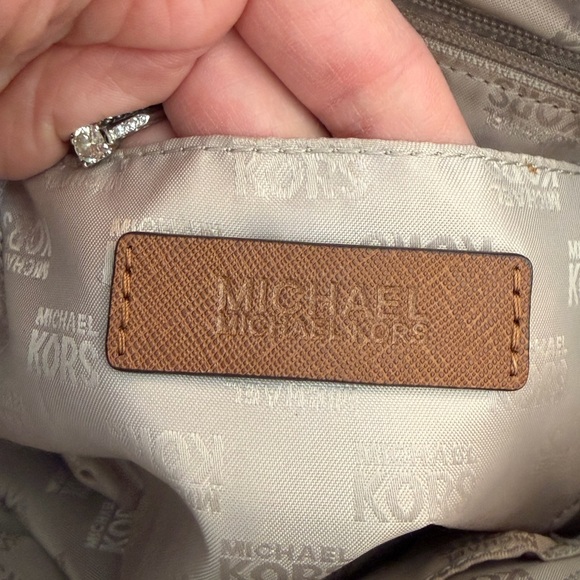 Michael Kors Tan Leather Satchel - Picture 11 of 13